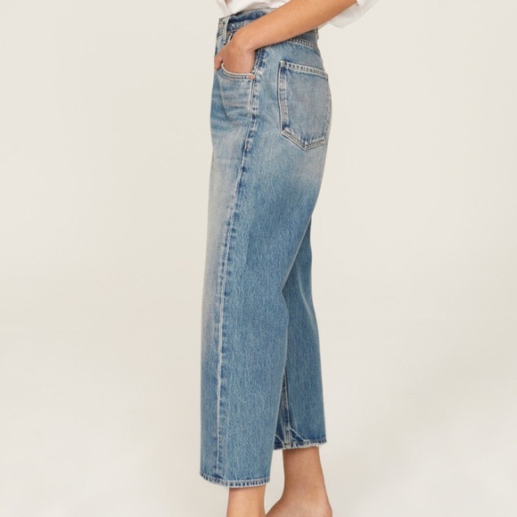 Citizens of Humanity Gaucho Vintage Jeans - Cropped Blue Denim, 31 - Picture 4 of 17